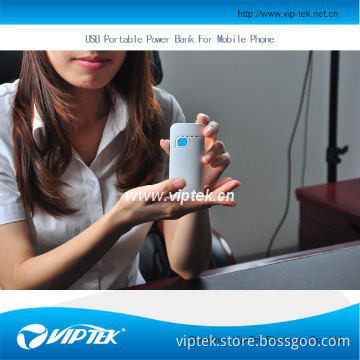 VIPTEK USB Chargers mobile power banks 5200mah B05